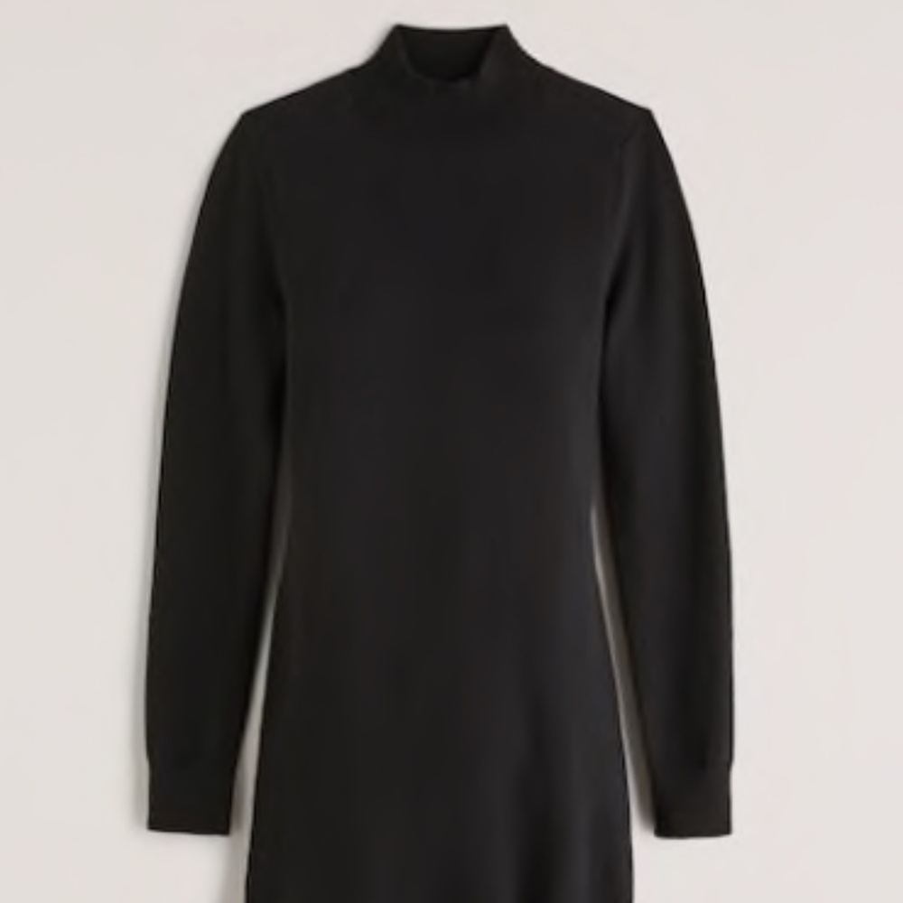A&F Mockneck Mini Sweater Dress